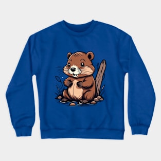 Beaver gifts Crewneck Sweatshirt